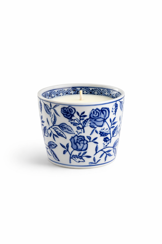Midnight Bloom Chinoiserie Candle